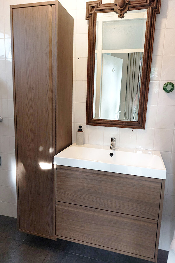 monteren badkamermeubel