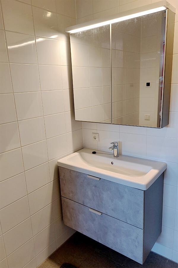 monteren badkamermeubel