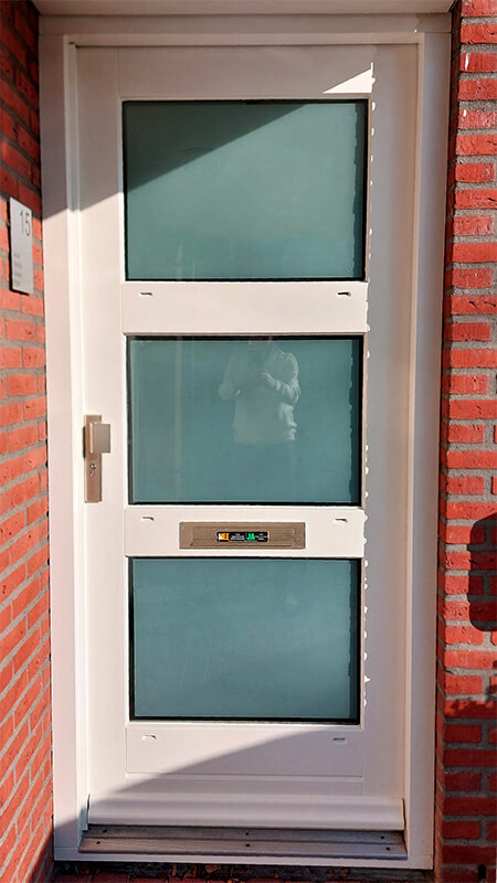 Schilderen voordeur buiten